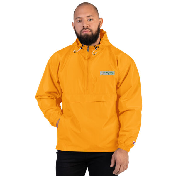 Embroidered Champion Packable Jacket - Image 10