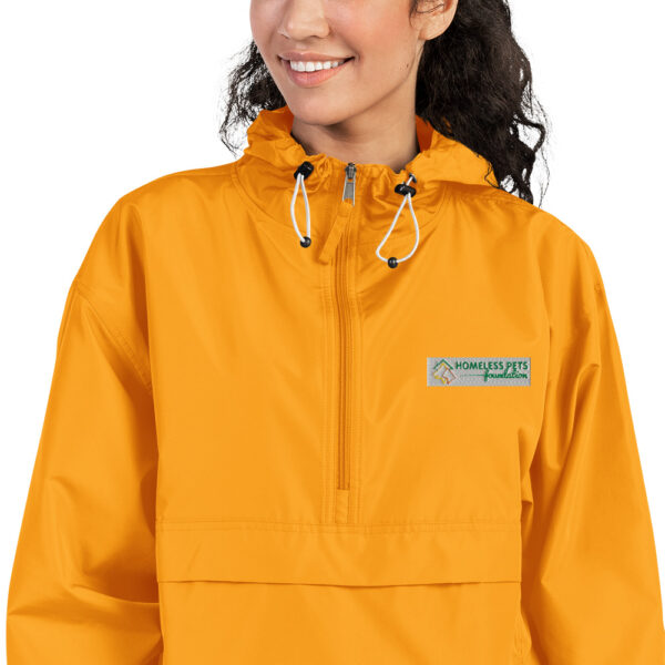 Embroidered Champion Packable Jacket - Image 11