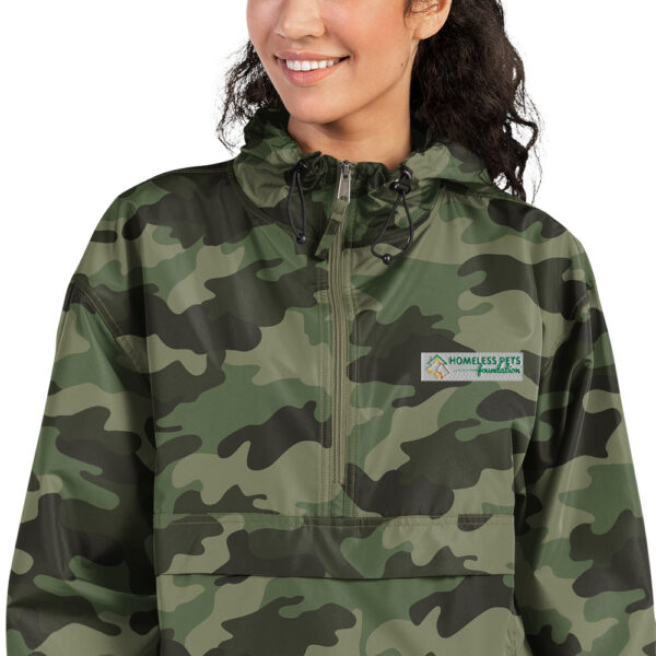 Embroidered Champion Packable Jacket - Image 7